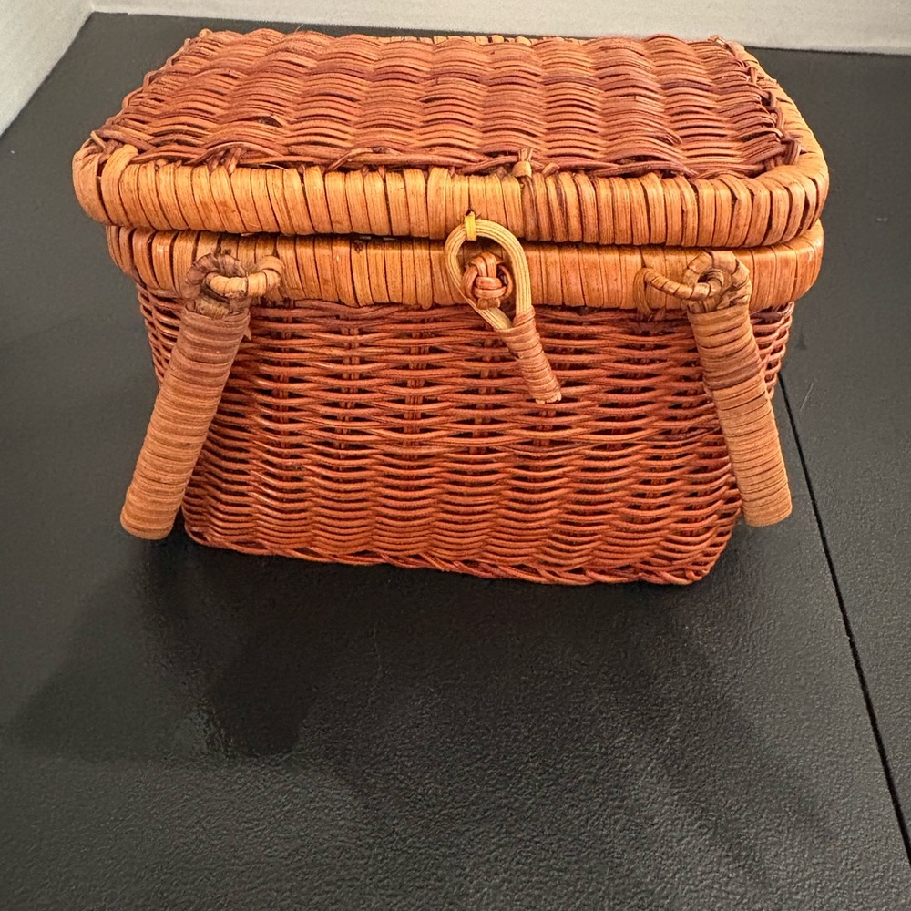 Woven Basket with Handles